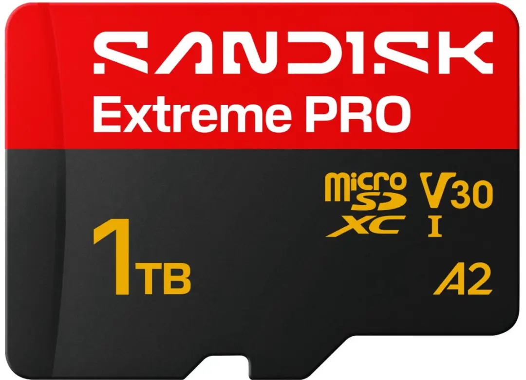 SanDisk microSDXC Extreme PRO 1TB - 5K/4K UHD