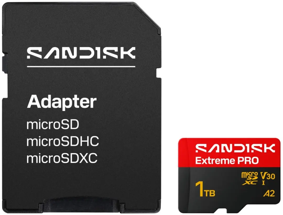 SanDisk microSDXC Extreme PRO 1TB