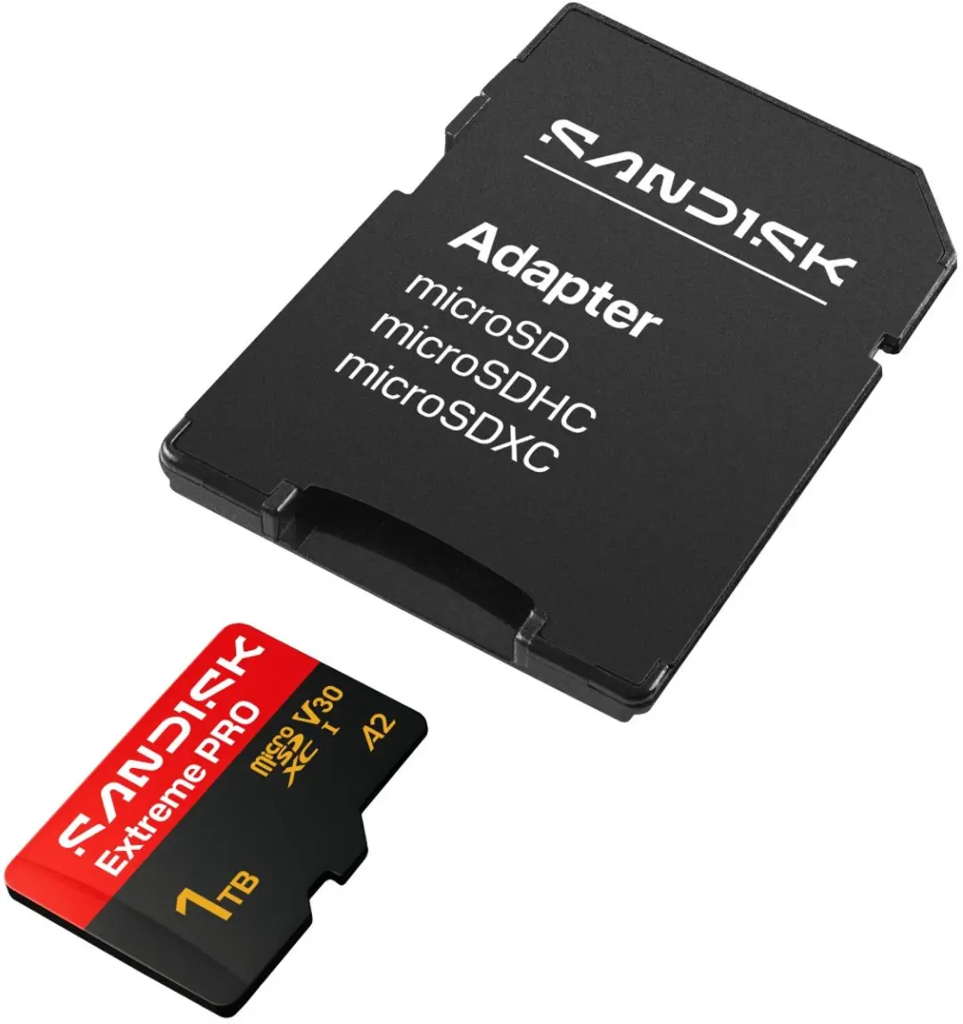 SanDisk microSDXC Extreme PRO 1TB - 5K/4K UHD