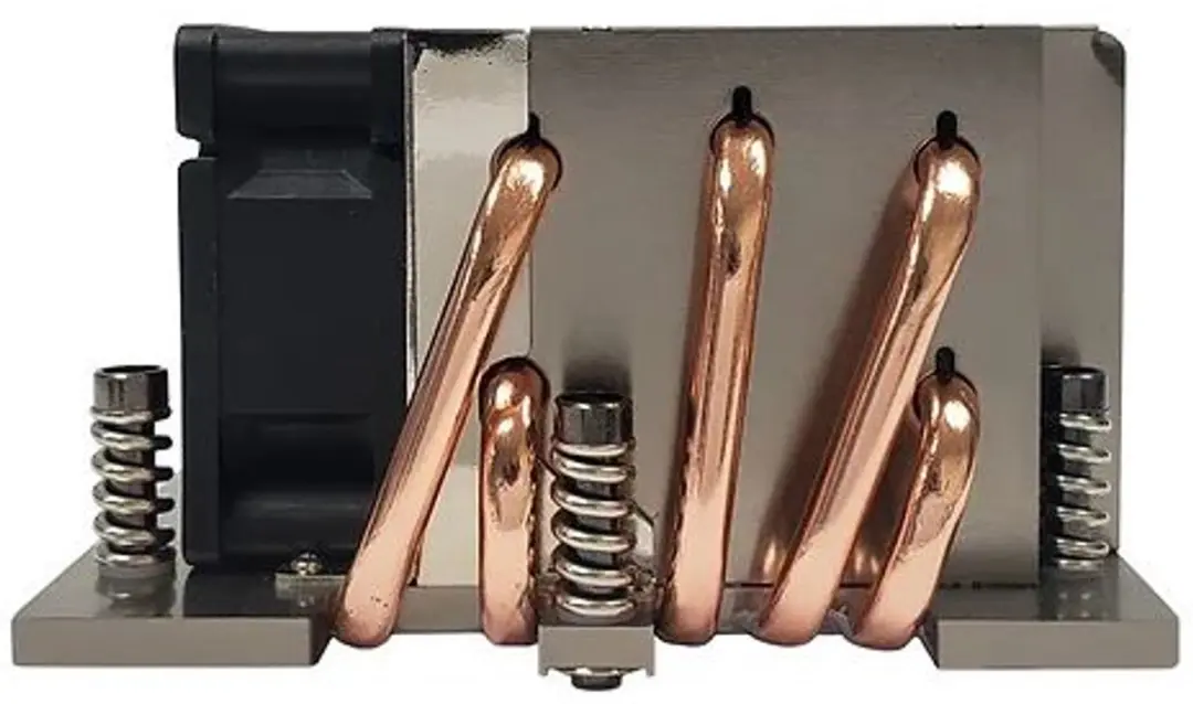 Dynatron J10 AMD SP5 CPU-koellichaam - Zwart/Zilver