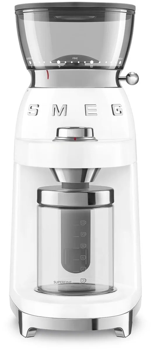 Smeg CGF03WHEU Elektrische Koffiemolen