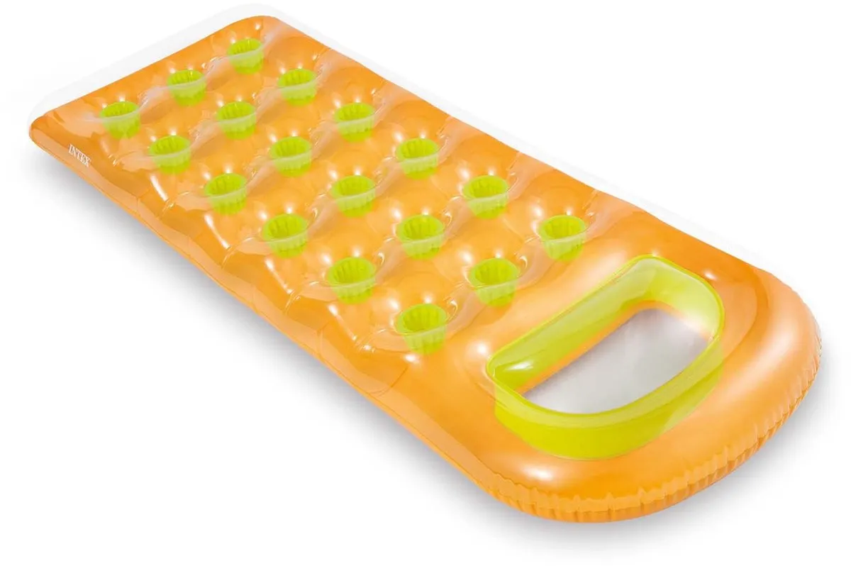 Intex 59895 Zwemmatras - Oranje - afbeelding 2 van 3