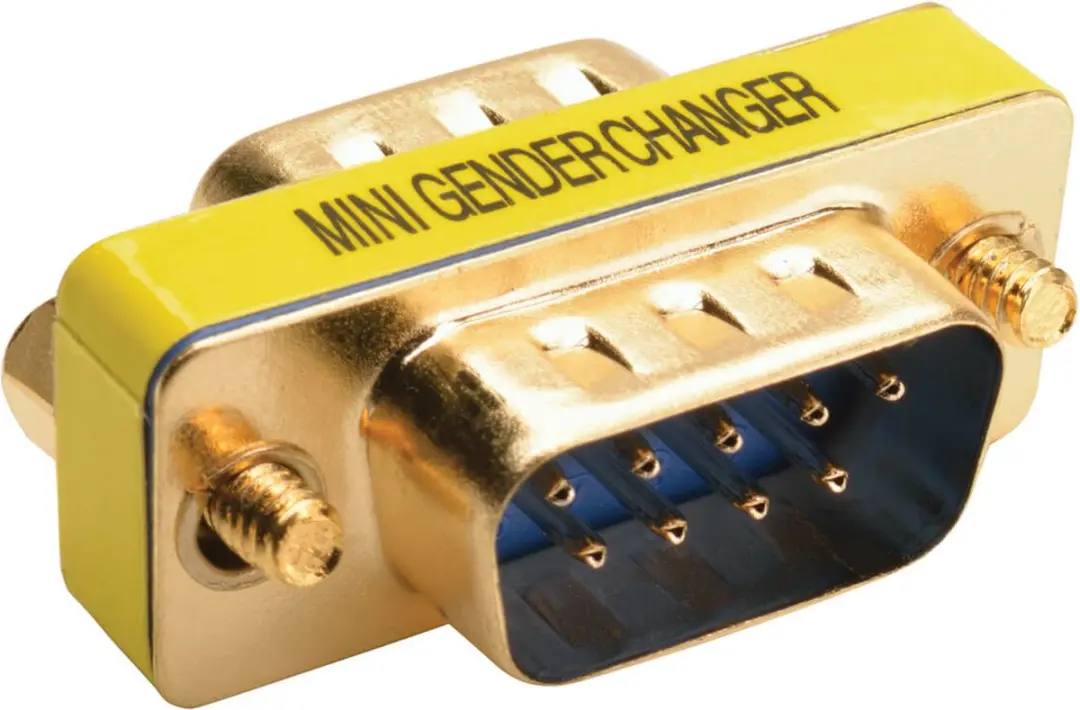 Tripp Lite P152-000 DB9M Kabeladapter - Geel/Goud