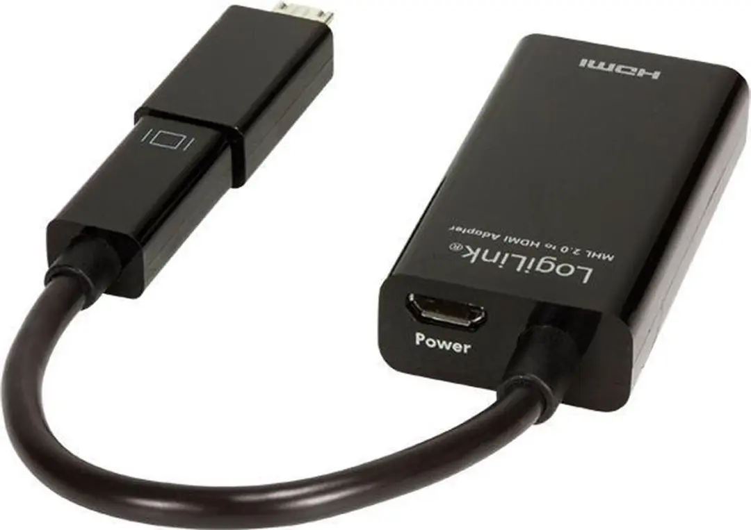 Logilink UA0142A MHL-HDMI Tussenstuk - Zwart