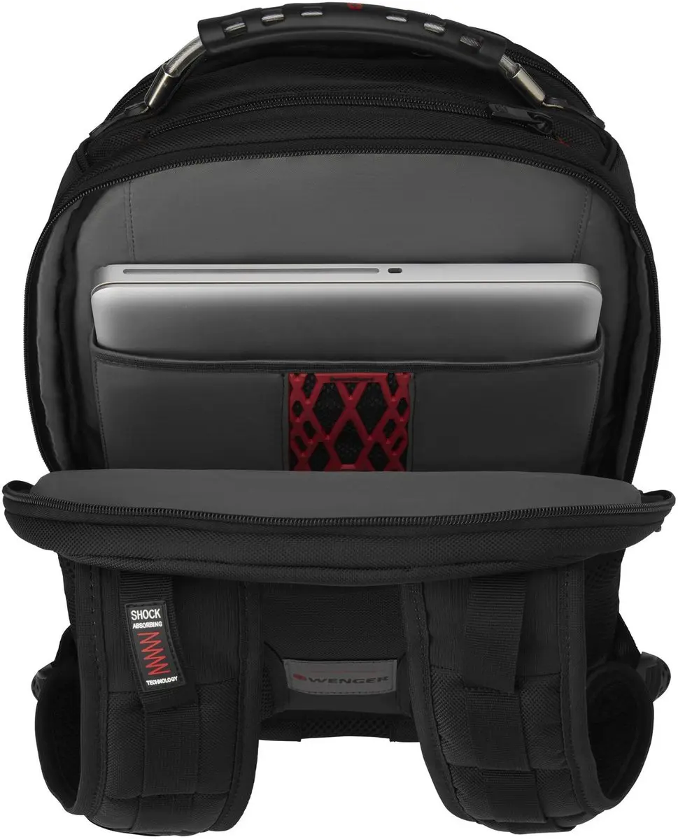 Wenger Ibex Deluxe 14-16" Rugzak 26L - Zwart