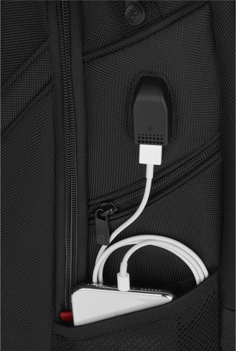 Wenger Ibex Deluxe 14-16" Rugzak 26L - Zwart