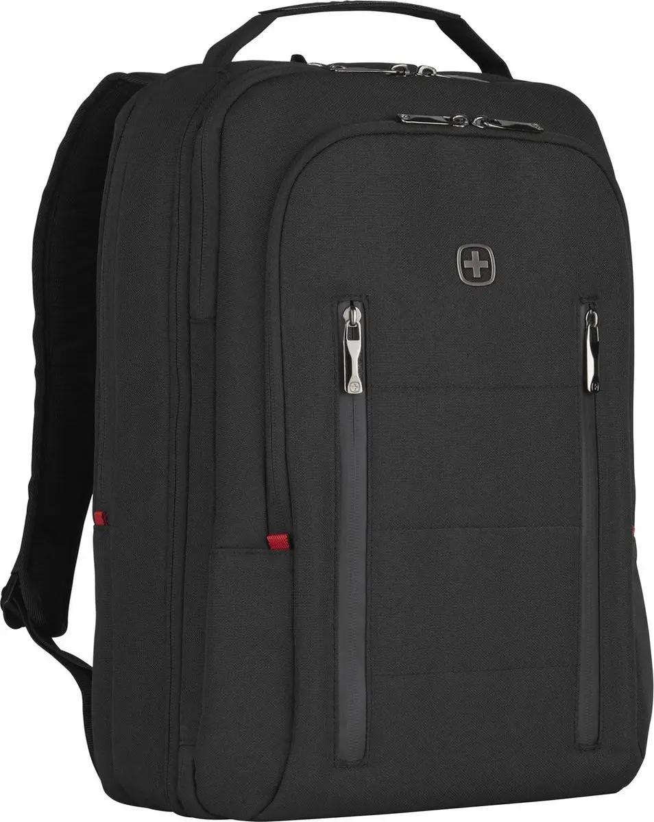 Wenger Traveler Expandable 606490 Rugzak 16L - 12 inch - Zwart