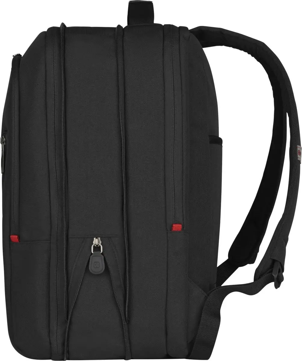 Wenger Traveler Expandable 606490 Rugzak 16L - 12 inch - Zwart
