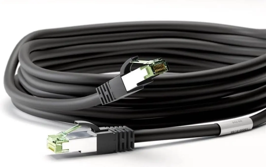 Netwerkkabel CAT8.1 S/FTP PIMF LSZH 15M - Zwart