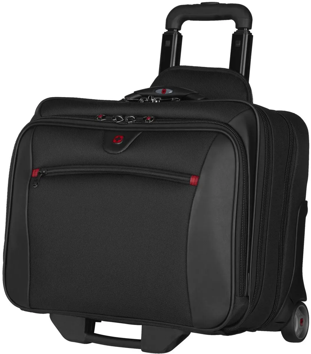 Wenger Potomac Laptop Trolley 600661 BK - 15 Vakken - Zwart