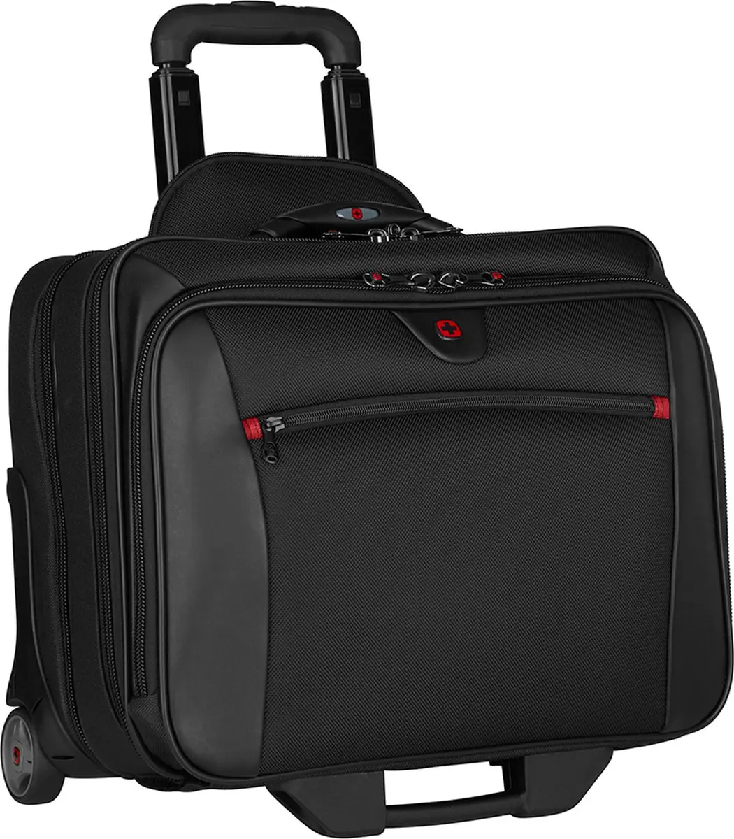 Wenger Potomac Laptop Trolley 600661 BK - 15 Vakken - Zwart