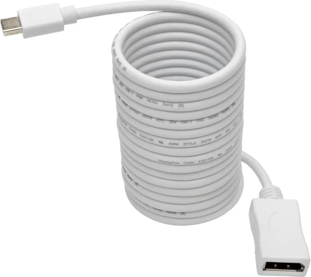 Tripp Lite P139-010-DP-V2B DisplayPort Kabel 3m - Wit