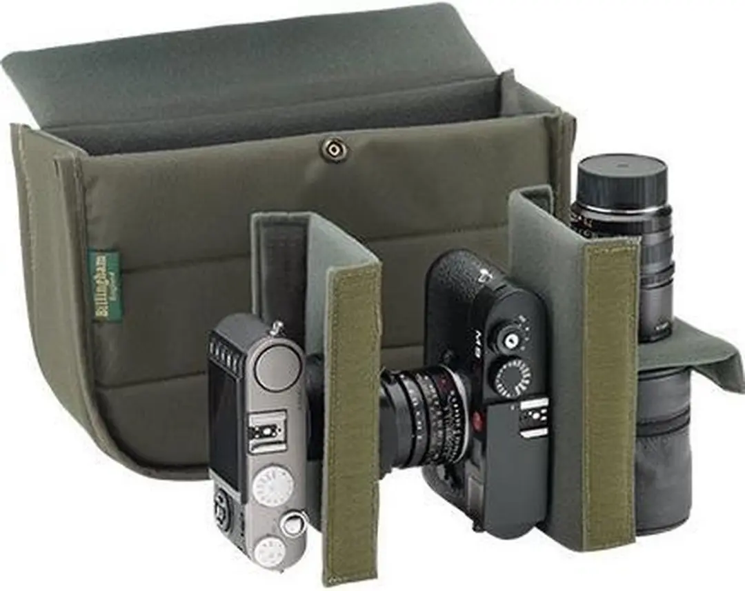 Billingham Hadley Small Schoudertas 503301-70 - 2 Lenzen - Zwart/Bruin