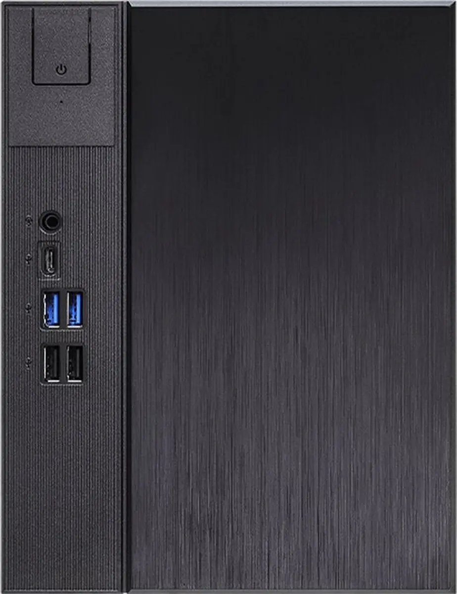 ASRock DeskMeet X300 8L PC - Zwart - afbeelding 6 van 6
