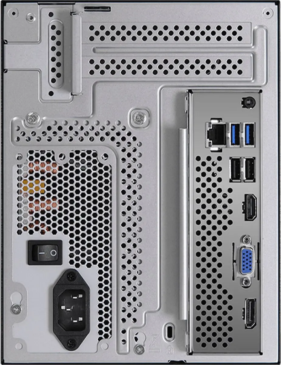 ASRock DeskMeet X300 8L PC - Zwart