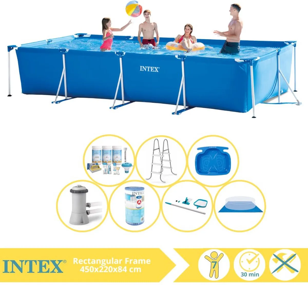 Intex 28273NP Opzetzwembad 450x220x84cm