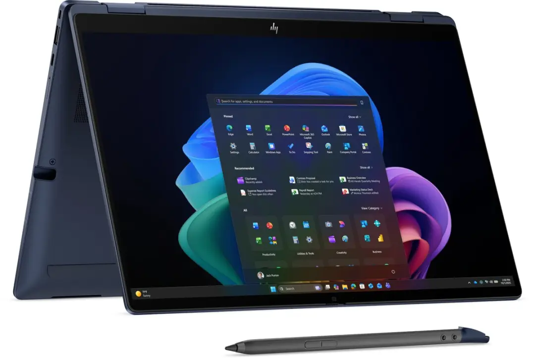 HP EliteBook X Flip G2i AI Copilot+ PC - 14" Touch WUXGA - 32GB/1TB - Blauw