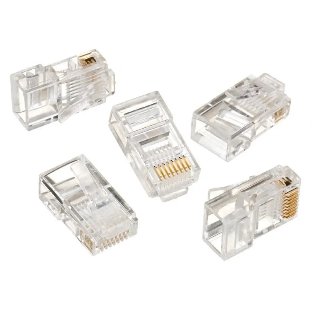Cablexpert RJ45 Krimpconnectoren Goud - 100 Stuks