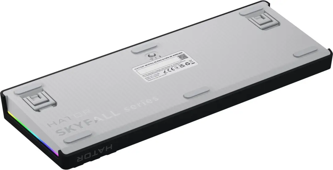 HATOR Skyfall 65 MAG ULTIMA HTK3860 Toetsenbord - 8K Wireless - Zwart/Wit