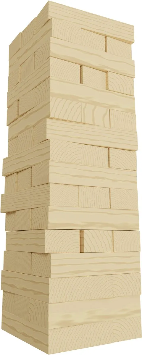 Goliath Classics Jumbling Tower 48 Houten Blokken