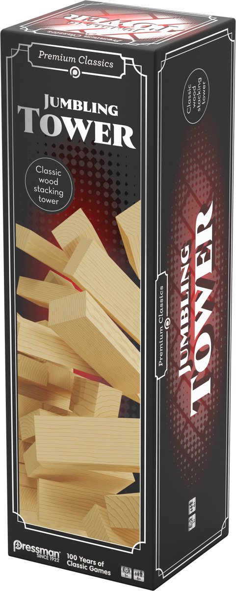 Goliath Classics Jumbling Tower - Gezelschapsspel - Laat de toren niet omvallen!