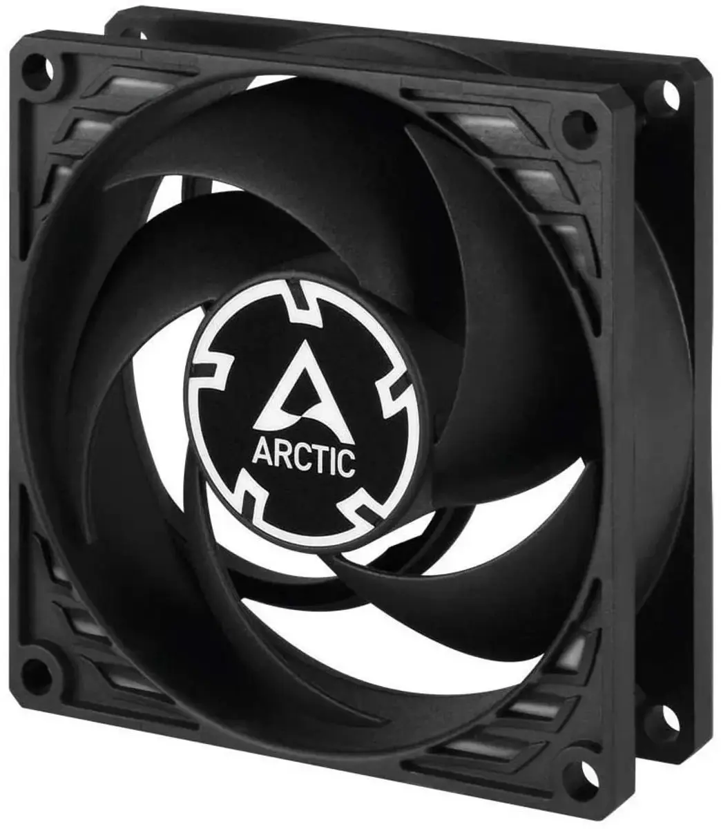 Arctic P8 PWM PST Ventilator 8cm - 5 Stuks - Zwart