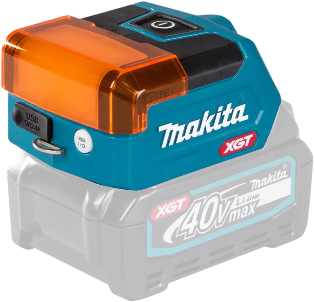 Makita ML011G Accu LED Zaklamp 40V Max - Turquoise
