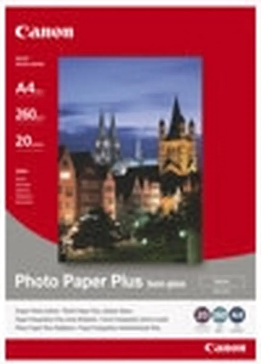 Canon 1686B032 Fotopapier A3 - 20 Stuks - Zwart