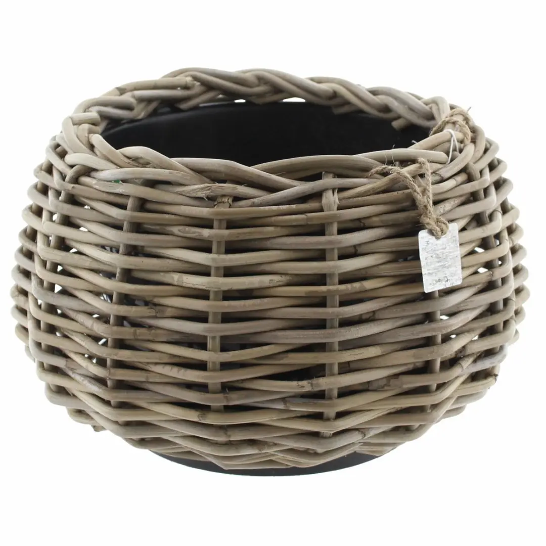 Van Der Leeden Tina Rotan Plantenmand 30x19cm - 13L