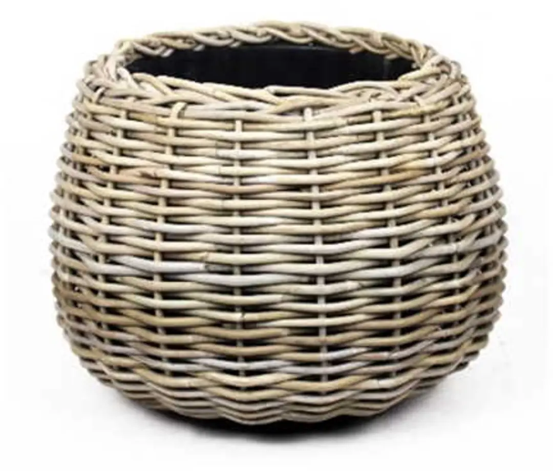 Van Der Leeden Tina Rotan Plantenmand 30x19cm - 13L - afbeelding 6 van 6