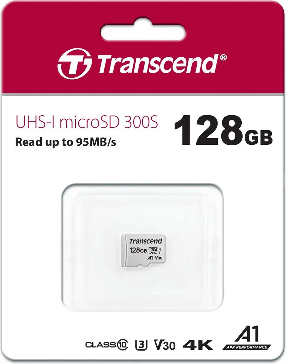 Transcend Premium 300S microSDXC 128GB - UHS-I U3 V30 A1