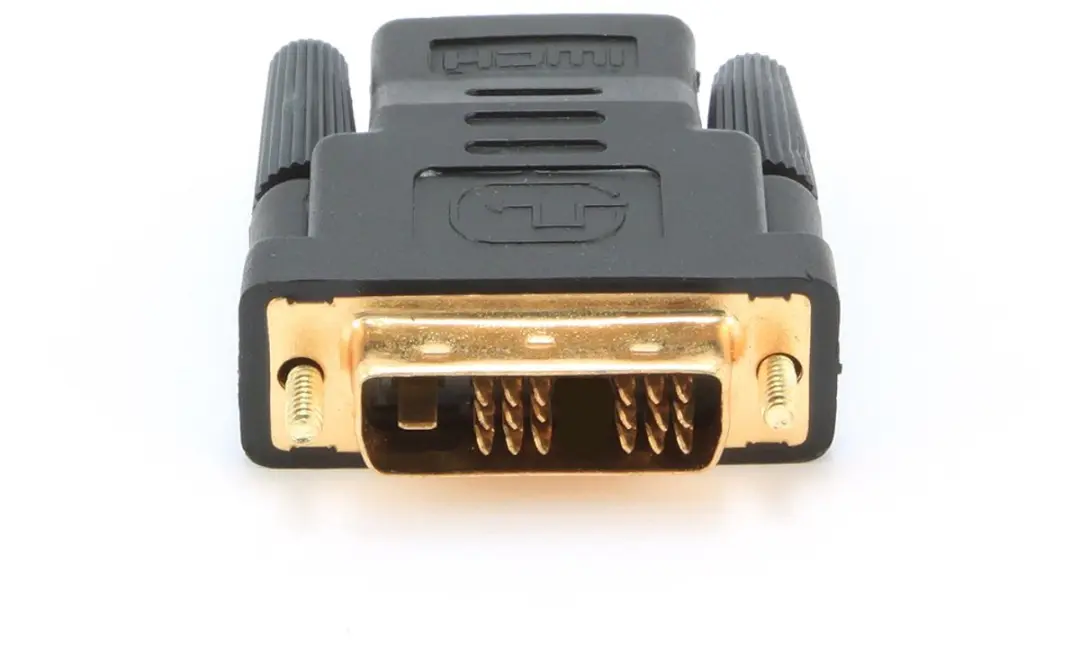 Cablexpert HDMI F naar DVI M Adapter - Zwart