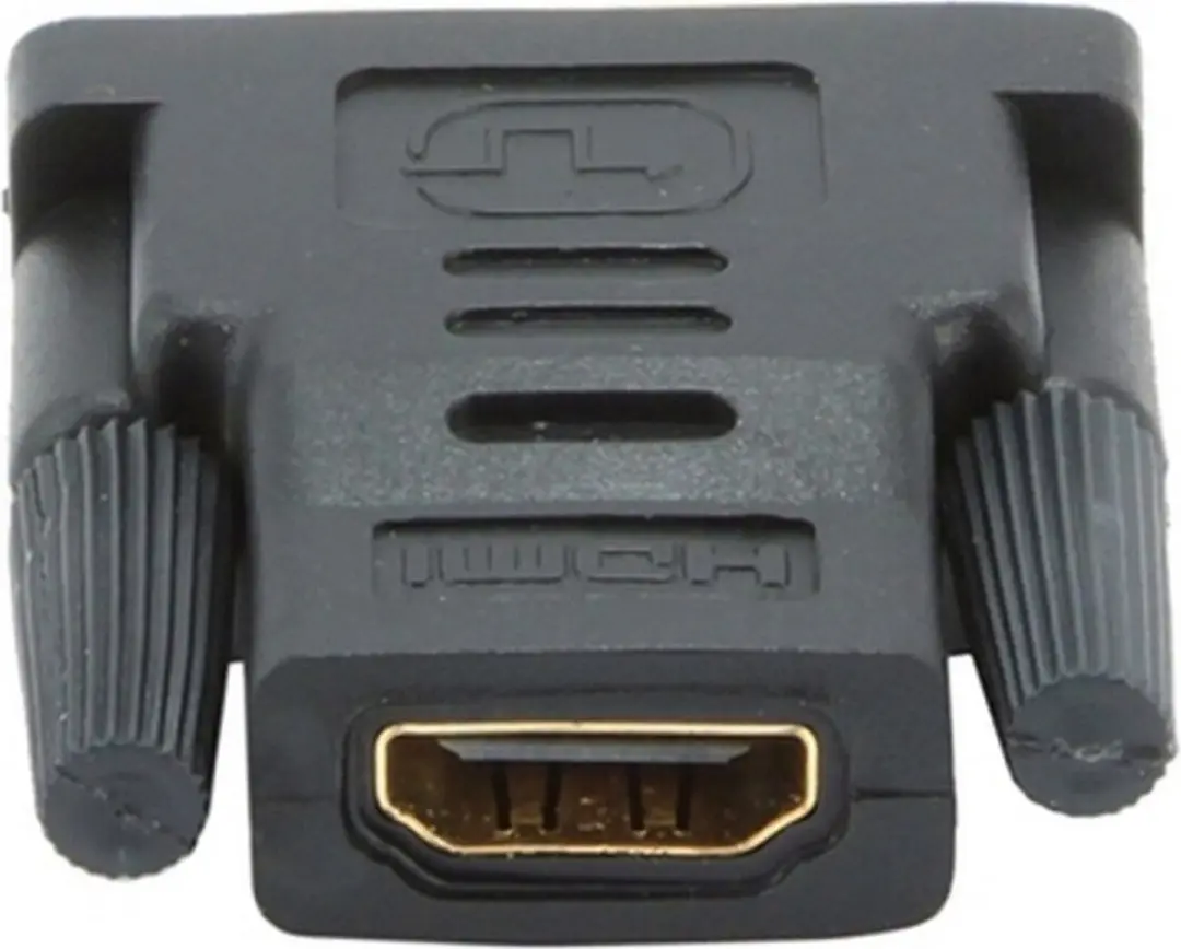 Cablexpert HDMI F naar DVI M Adapter - Zwart