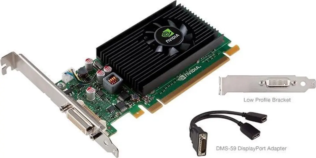 PNY NVS 315 VCNVS315DP-PB Videokaart - 1GB GDDR3 - Groen