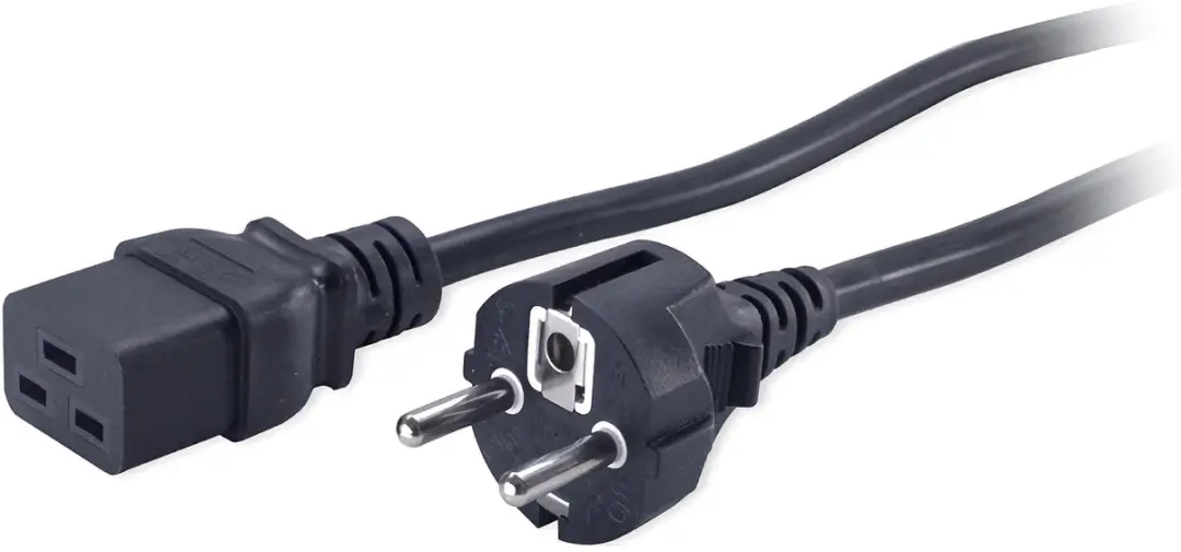 APC PWR Cord C19 Schuko CEE 7 2.5m - Zwart