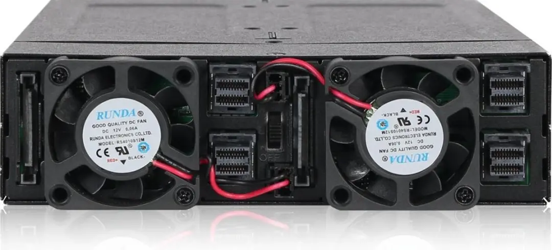 Icy Dock ToughArmor MB720M2K-B M.2 SSD-behuizing - Zwart