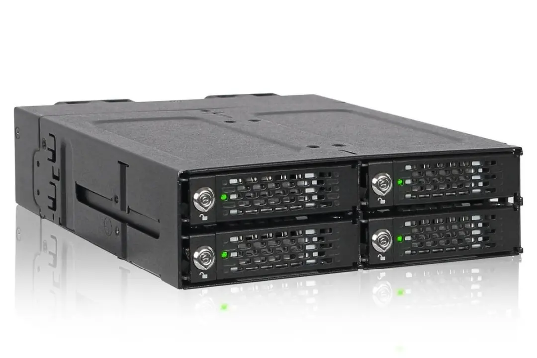Icy Dock ToughArmor MB720M2K-B M.2 SSD-behuizing - Zwart