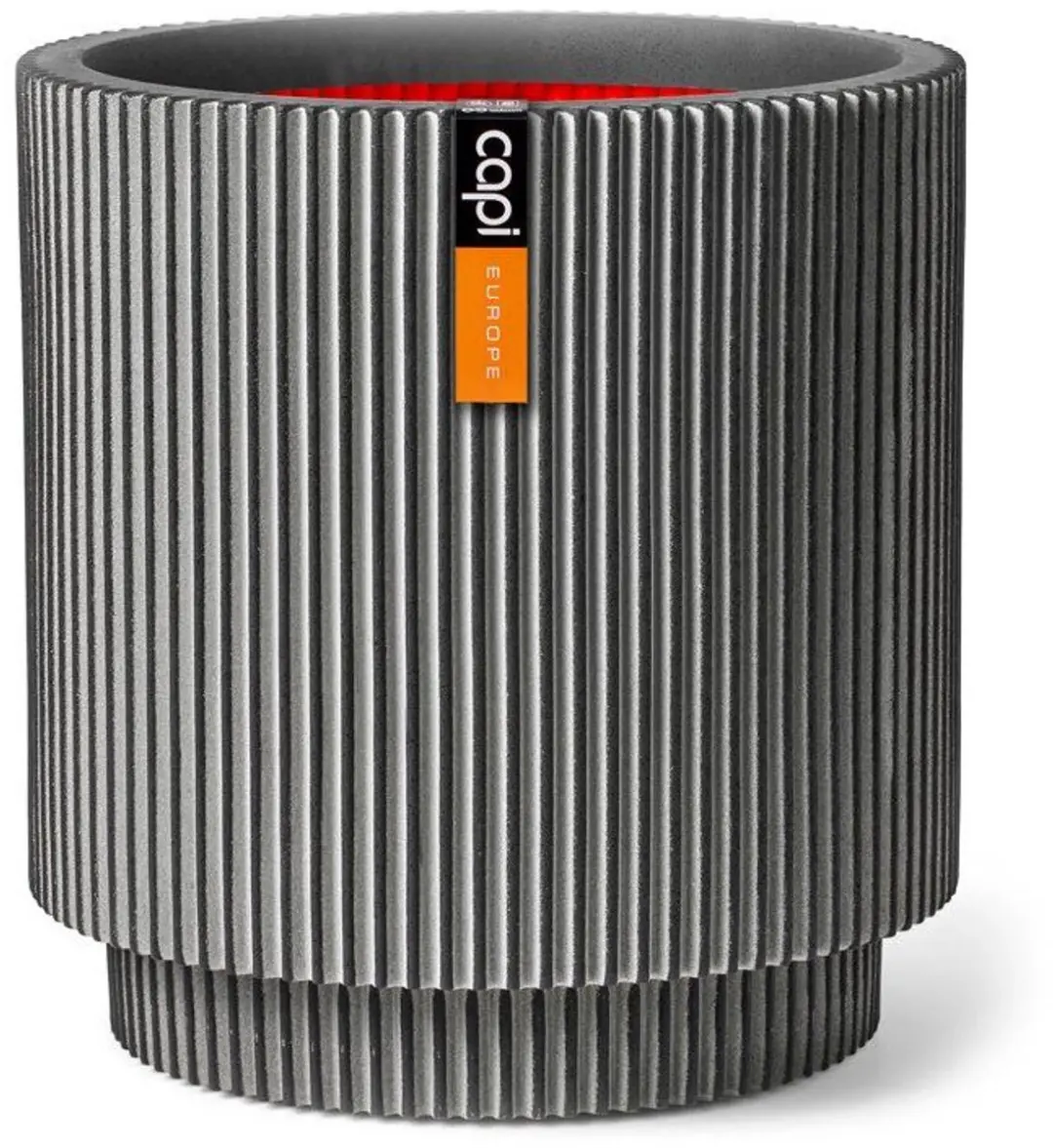 Capi Europe Groove NL Vaas Cilinder 35x38cm - Antraciet - afbeelding 4 van 6