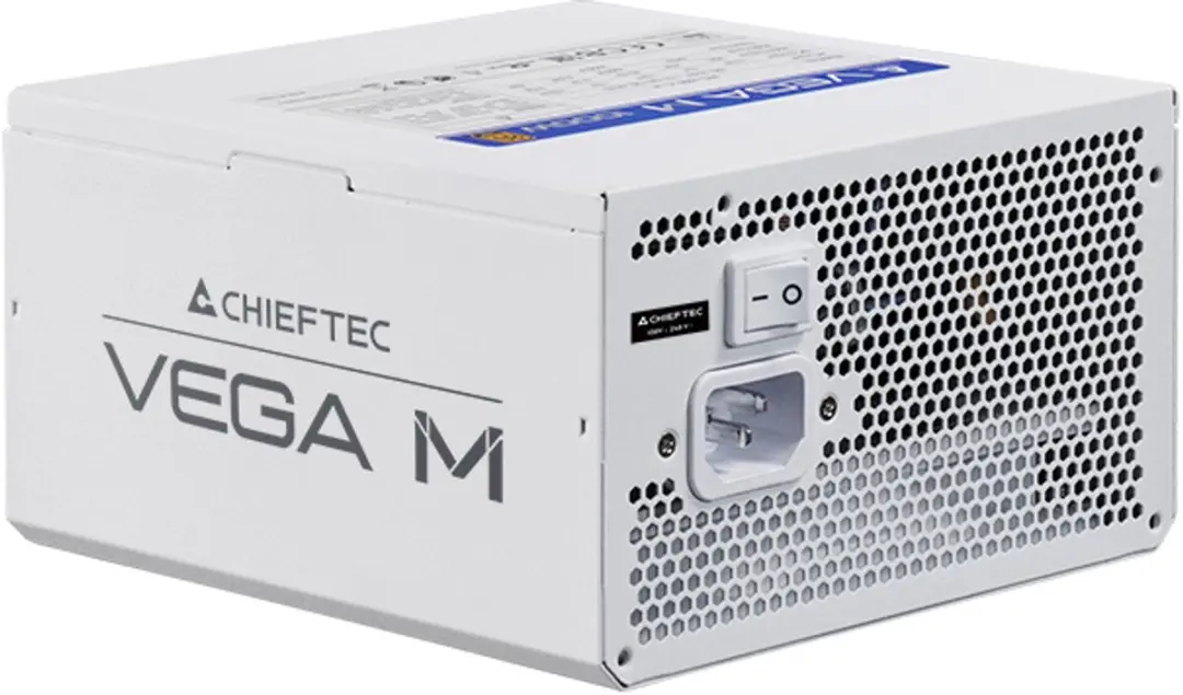 Chieftec Vega M 750W ATX Voedingsadapter - Wit