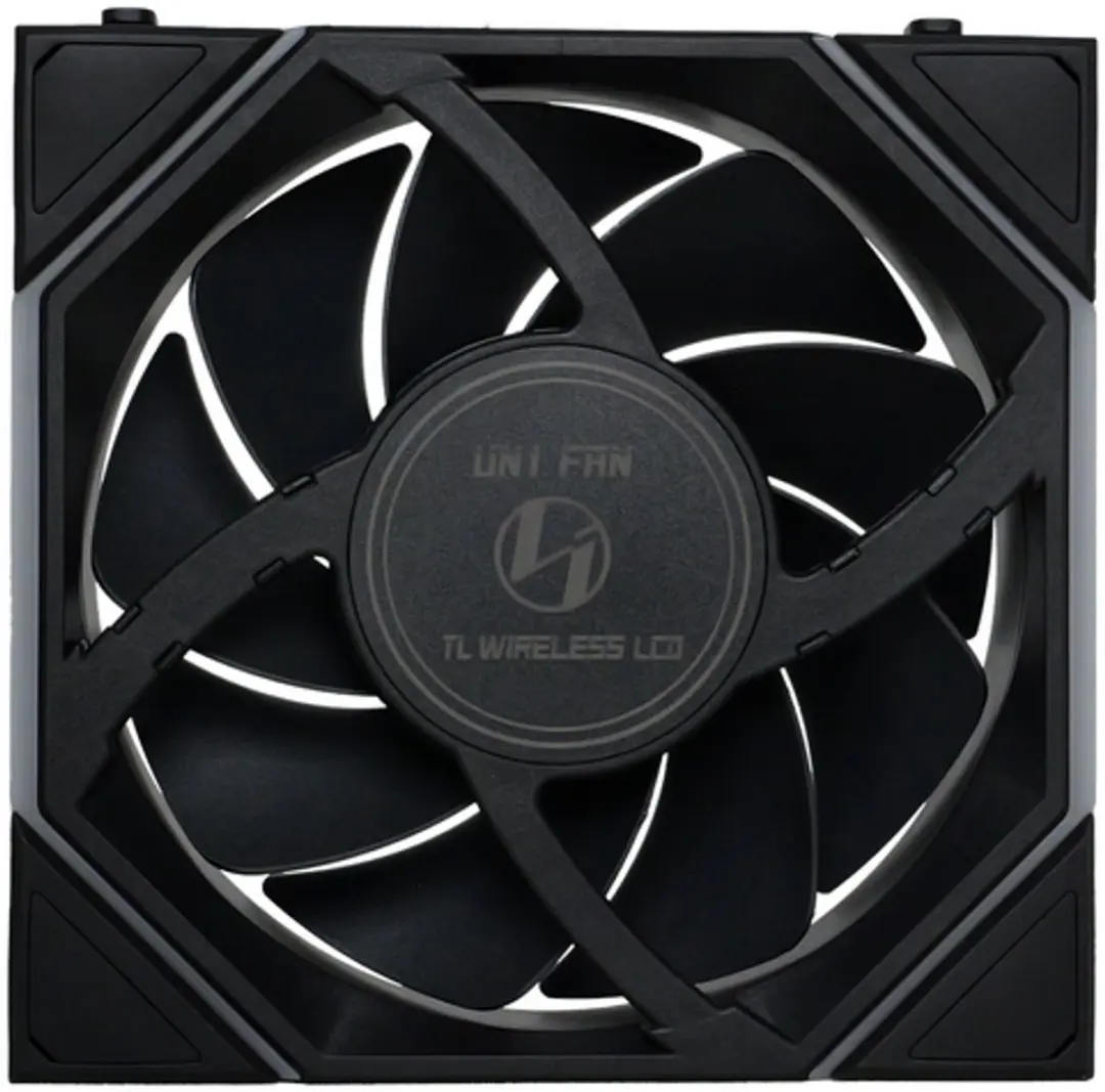 Lian Li Uni Fan TL Wireless LCD 120mm - Zwart