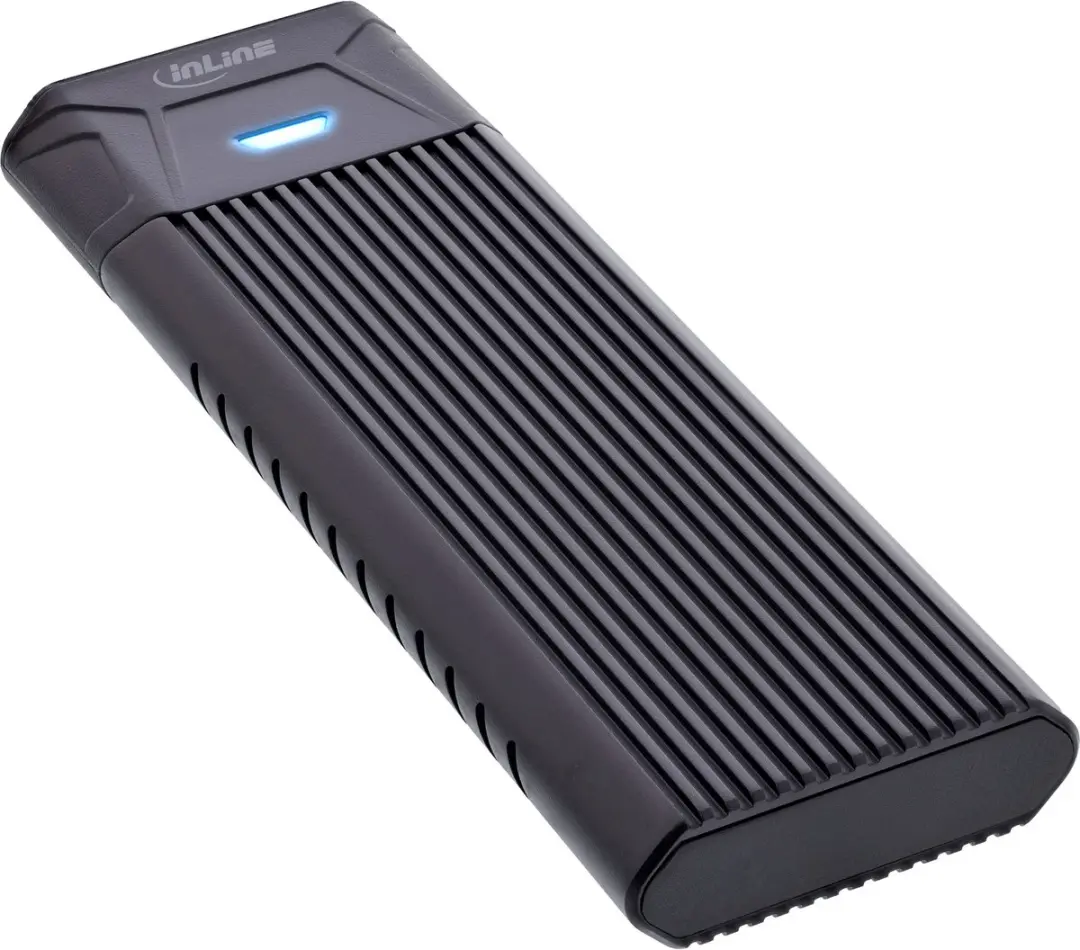 InLine USB3.2 Gen.2 USB-C naar M.2 SSD Behuizing