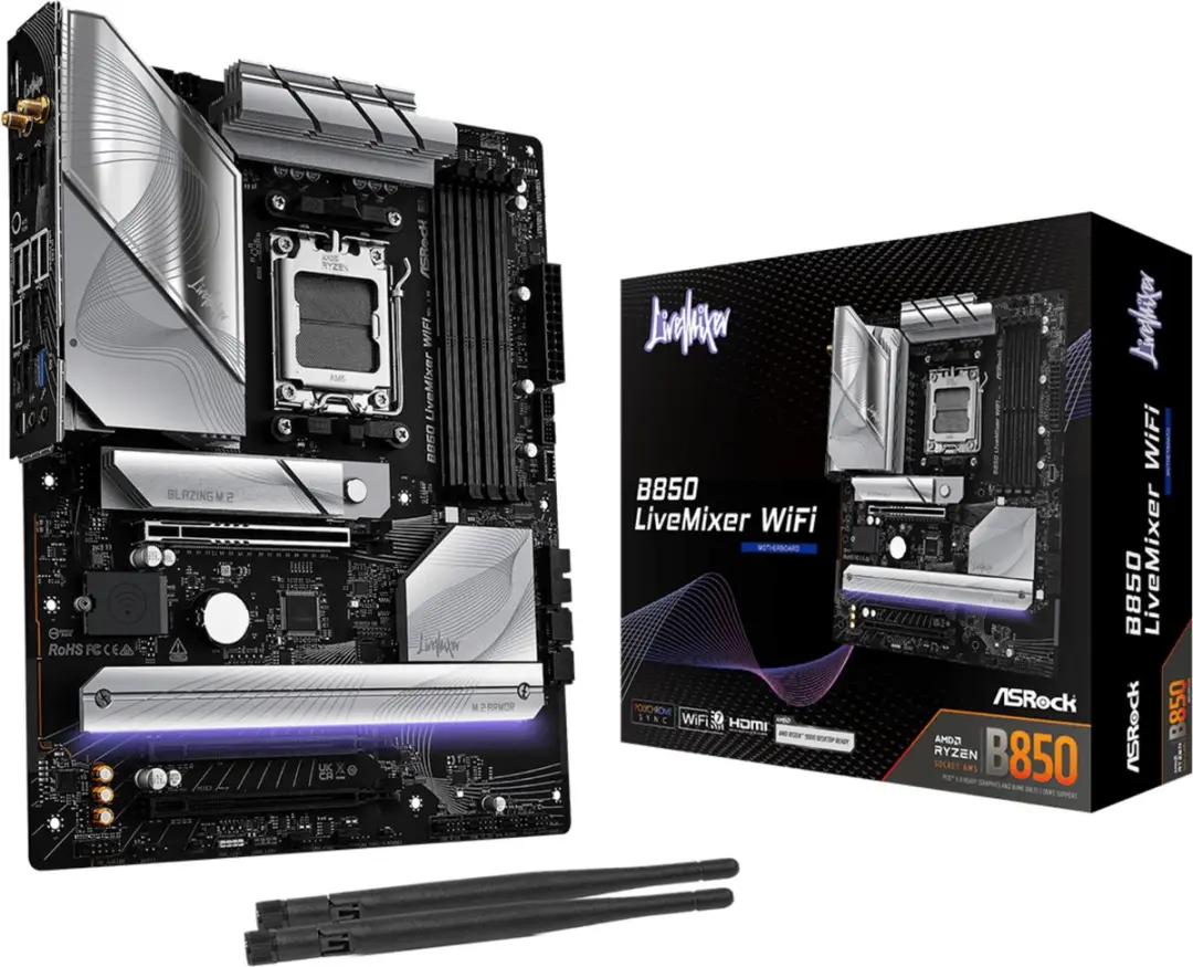 ASRock B850 LiveMixer WiFi AM5