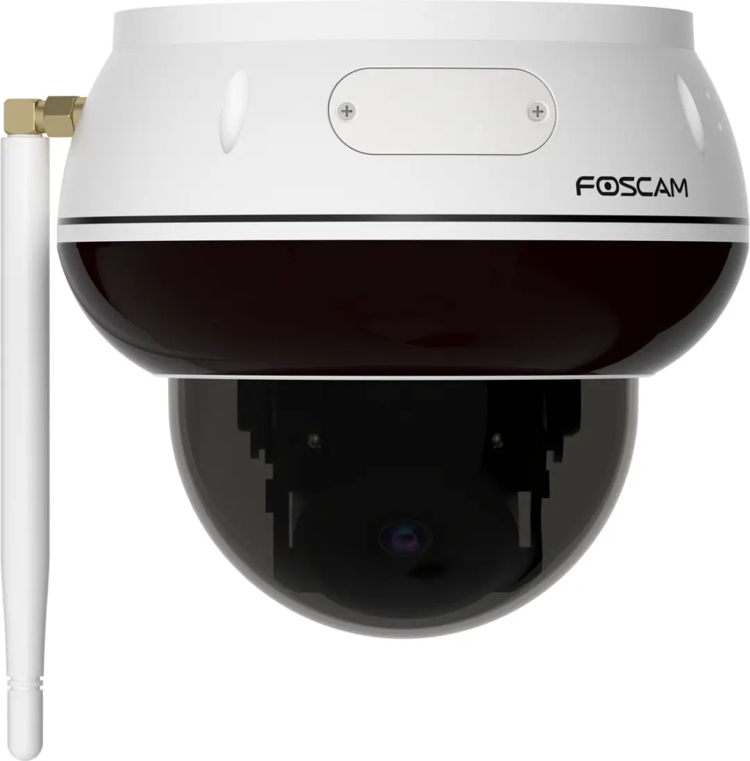 Foscam D8T 4K Vandalismebestendige WiFi PT Buitencamera - Wit