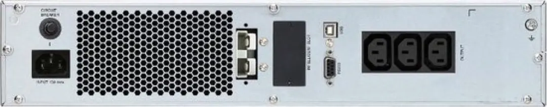 PowerWalker VFI 1000CRM LCD UPS 800W - 3 Stopcontacten - Zwart