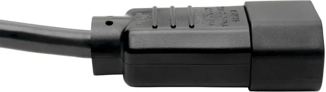 Tripp Lite P004-18N-2C13 C14 naar 2x C13 Splitter - 10A - Zwart