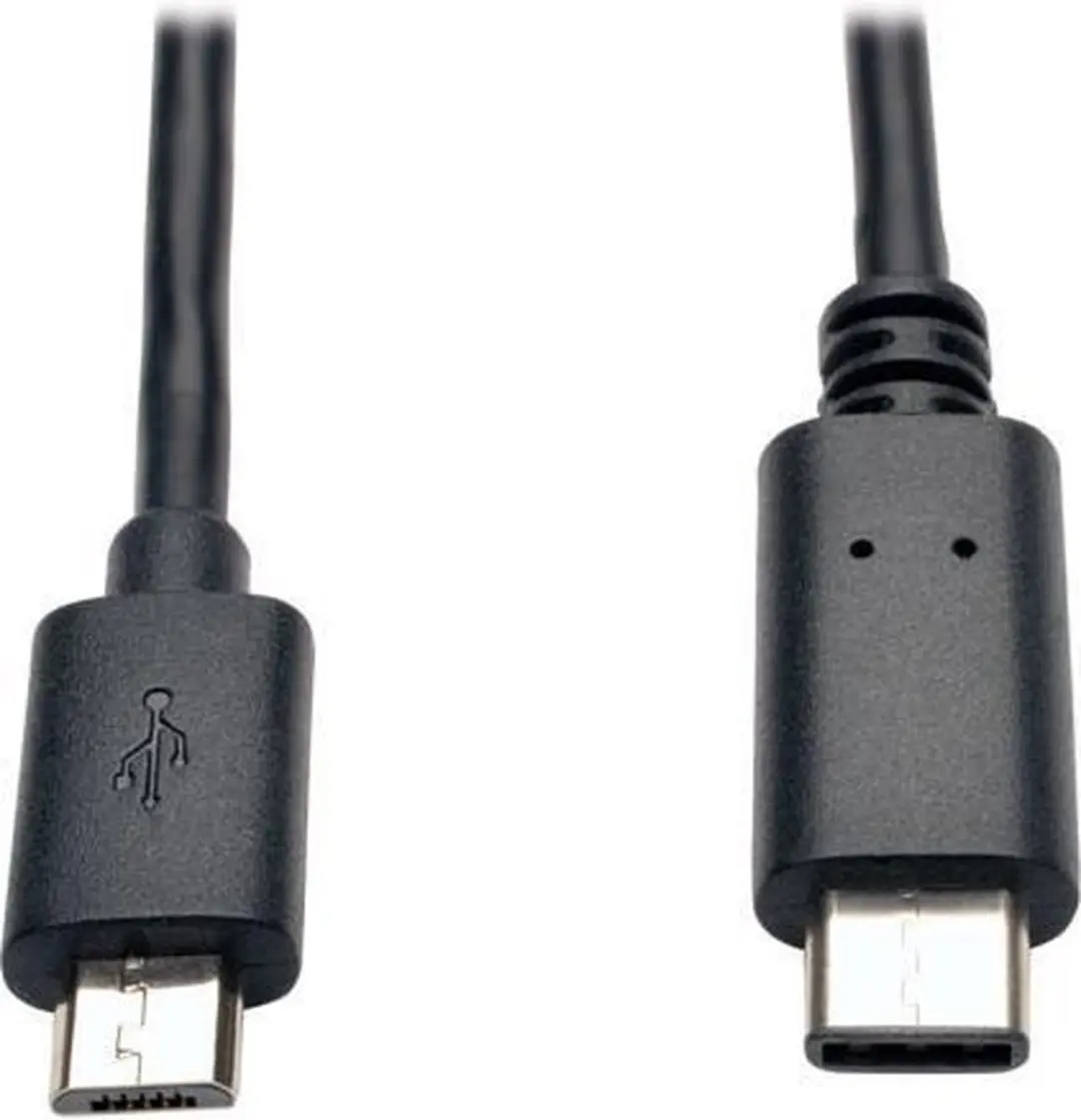 Tripp Lite U040-006-MICRO USB-kabel 1,83m - USB 2.0 Micro-USB B/USB-C - Zwart