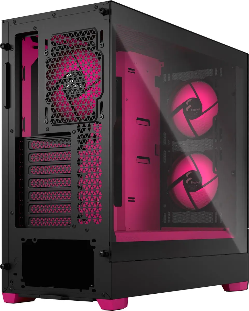 Fractal Design Pop Air Tower - Zwart Magenta