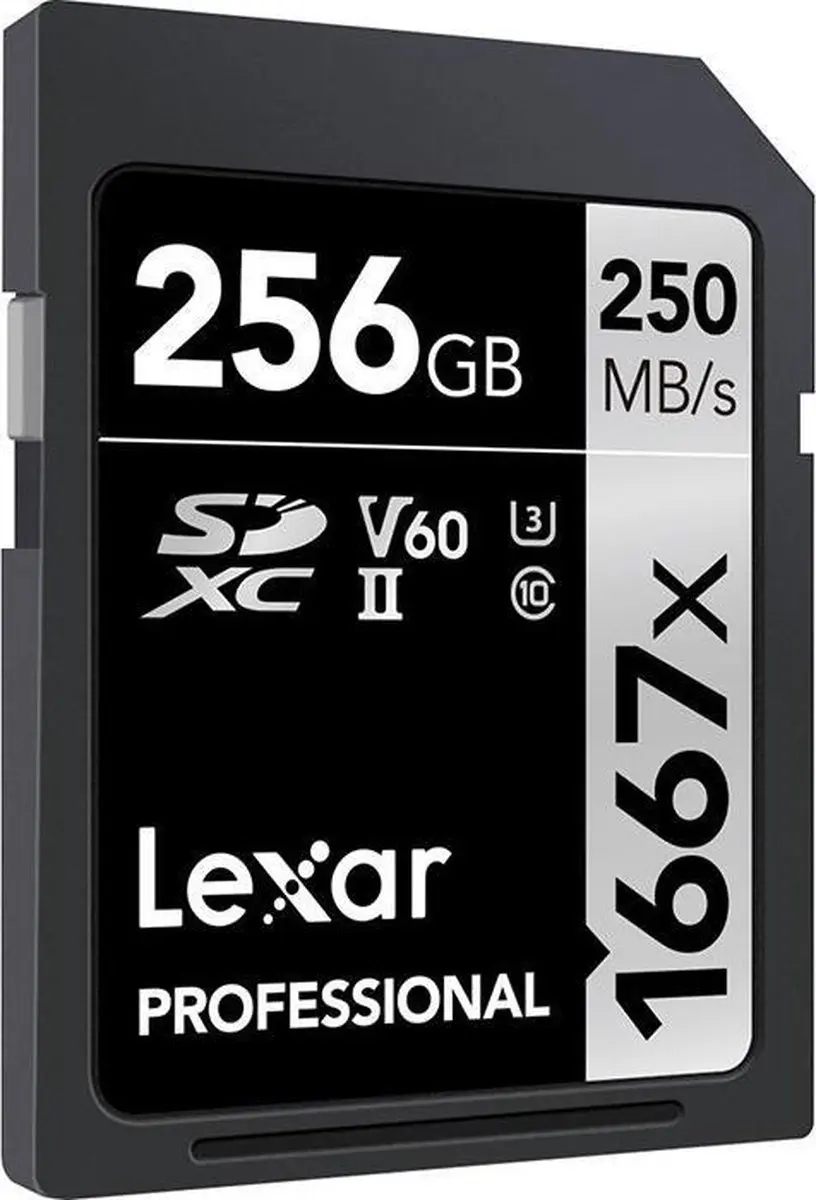 Lexar SDXC 256GB UHS-II Geheugenkaart