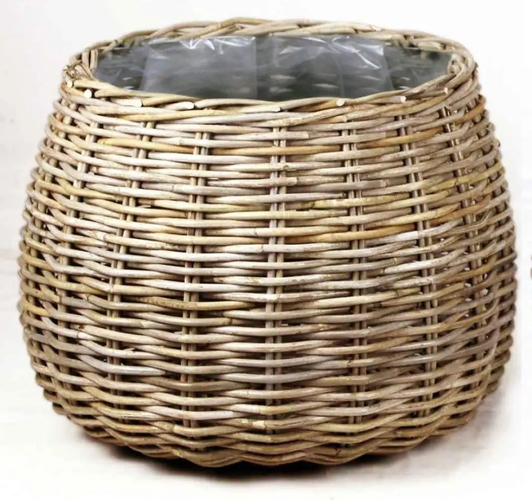 Plantenmand Skyla Rond Ø58cm - Grijs - afbeelding 2 van 2