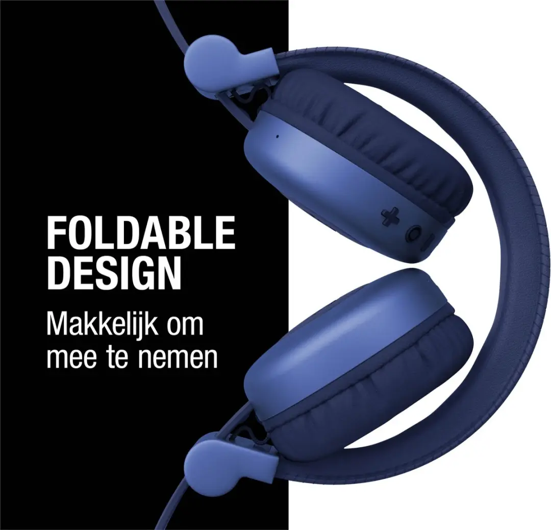 Fresh 'n Rebel Code Core Draadloze On-Ear Koptelefoon - True Blue - afbeelding 4 van 6